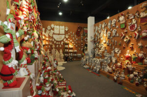 Christmas decoration factory showroom