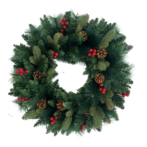 artificial christmas wreath