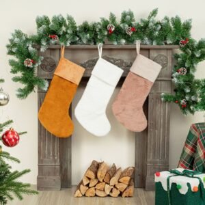 white christmas stockings