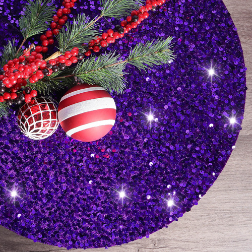 plush tree skirt bulk supplier