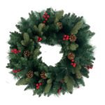 pinecone wreath wholesale