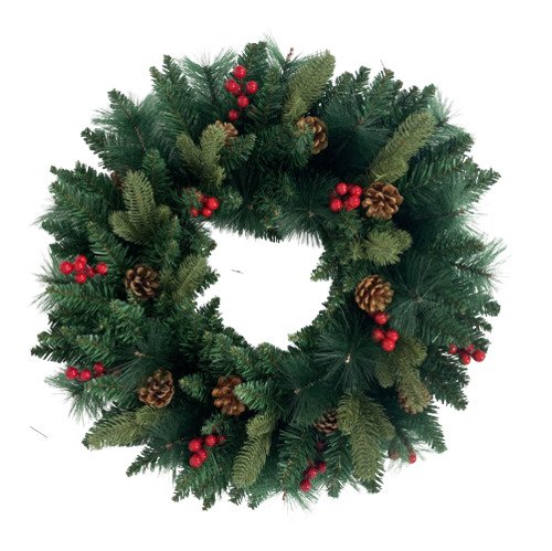 pinecone wreath wholesale