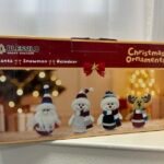 Christmas Plush Tree Ornaments 12PCS