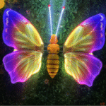 45–100cm Outdoor LED Butterfly Light Decoration