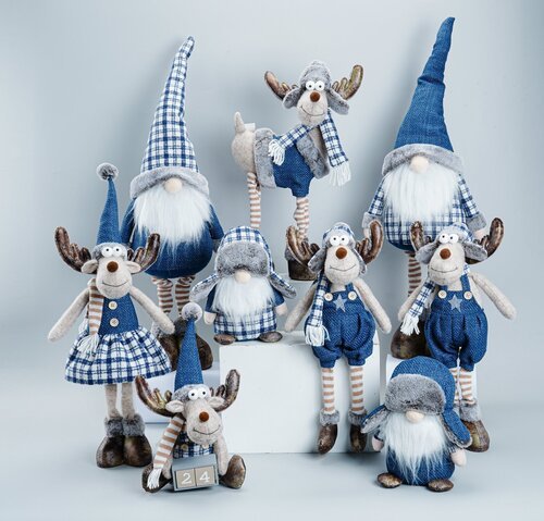Nordic Denim Tales Series-Blue Christmas Collections
