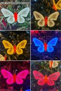 LED Moving Butterfly Light with Music | Wholesale Decorative LED Butterfly