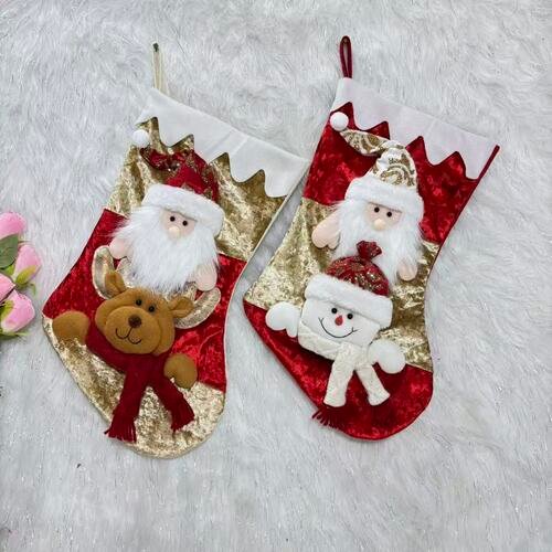 Velvet Christmas Stocking