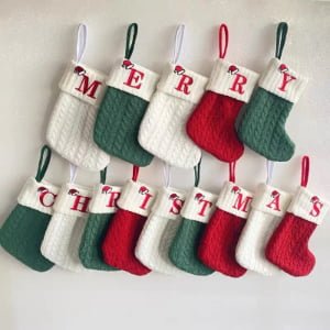 Monogrammed Christmas Stockings