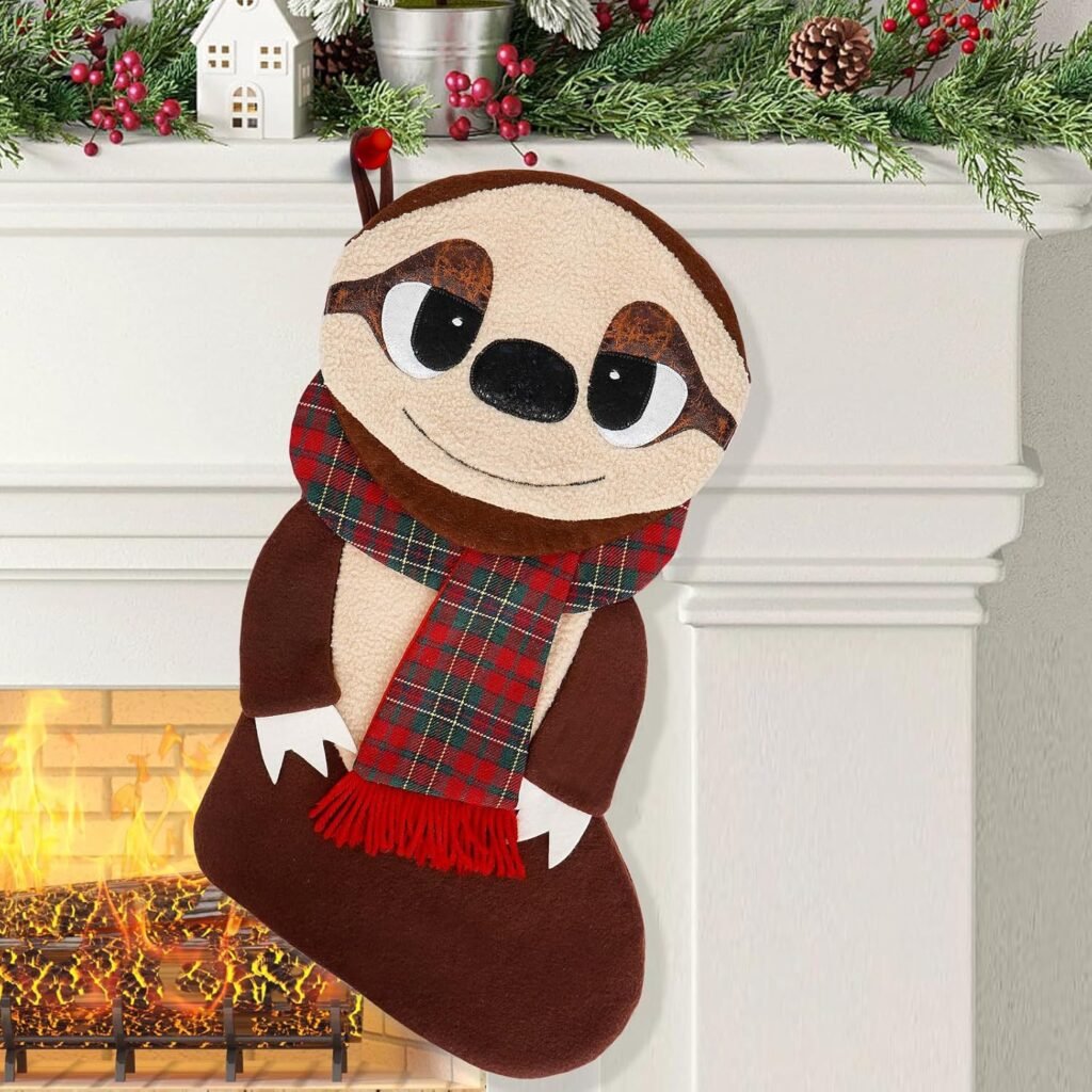 Cute Animal Character Christmas Stockings