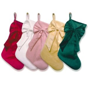 Velvet Christmas Stockings