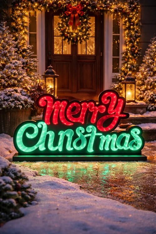 Commercial infinity lights christmas decorations