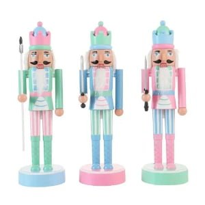 Macaron-colored Nutcracker Desktop Decoration