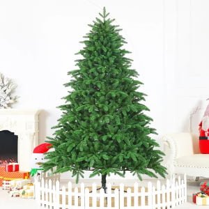 Realistic PE Artificial Christmas Tree OEM Luxury Wholesale 5/6/7/8ft