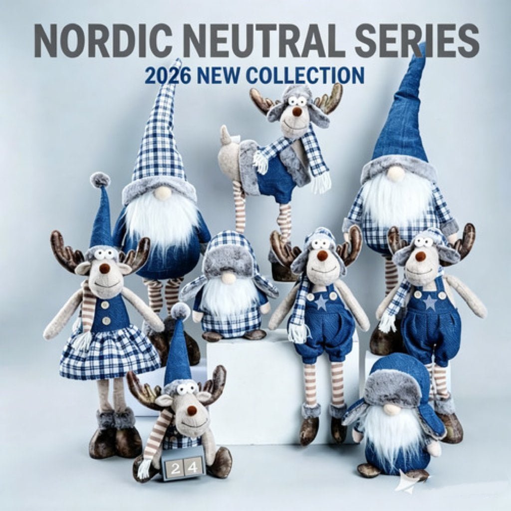 Nordic Style Christmas Decorations Collection