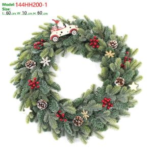 Wholesale Pre Lit Outdoor Christmas Wreath